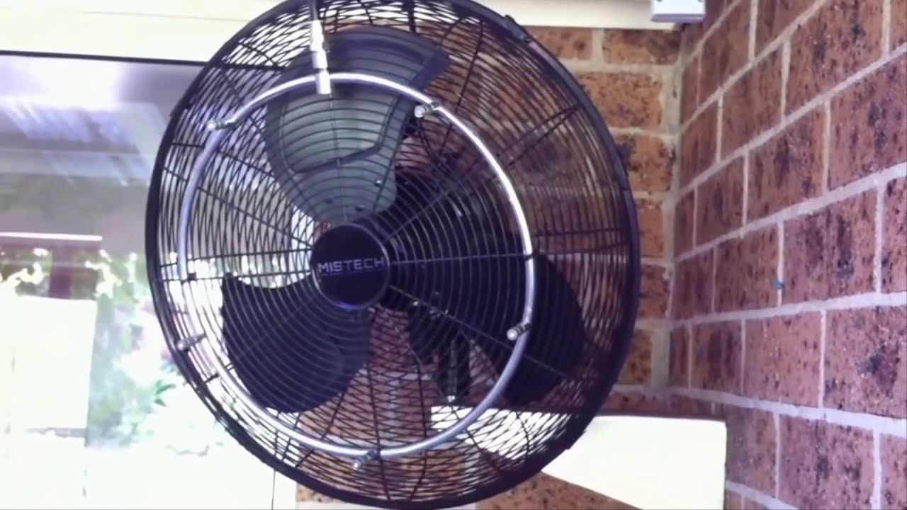 Hệ thống phun sương cho quạt - Tất cả những gì bạn cần biết